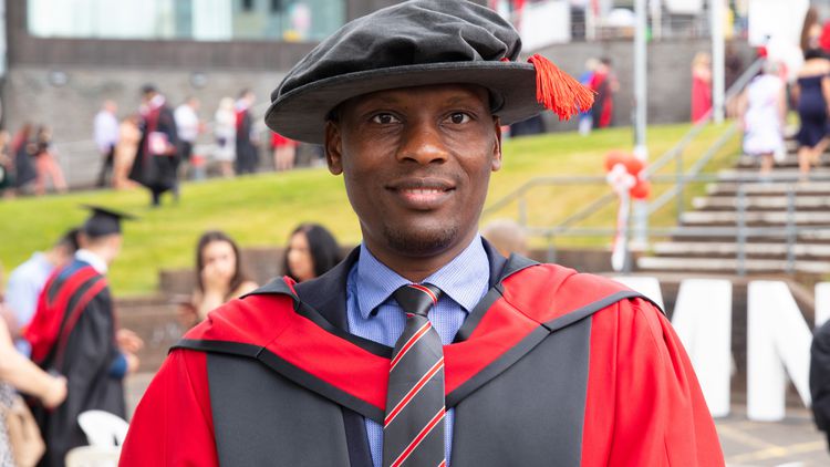 Abdulkareem Karasuwa from Nigeria achieved his PhD in Electrical Engineering in July 2019