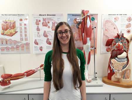 Francesca Saleh, Medical Sciences student