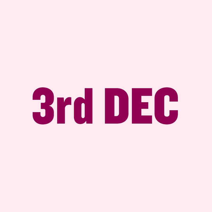 3rd December Open Day