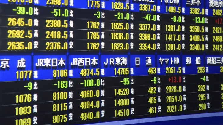 Tokyo stock exchange