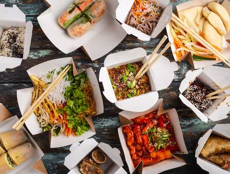Asian food by thesomegirl on Getty