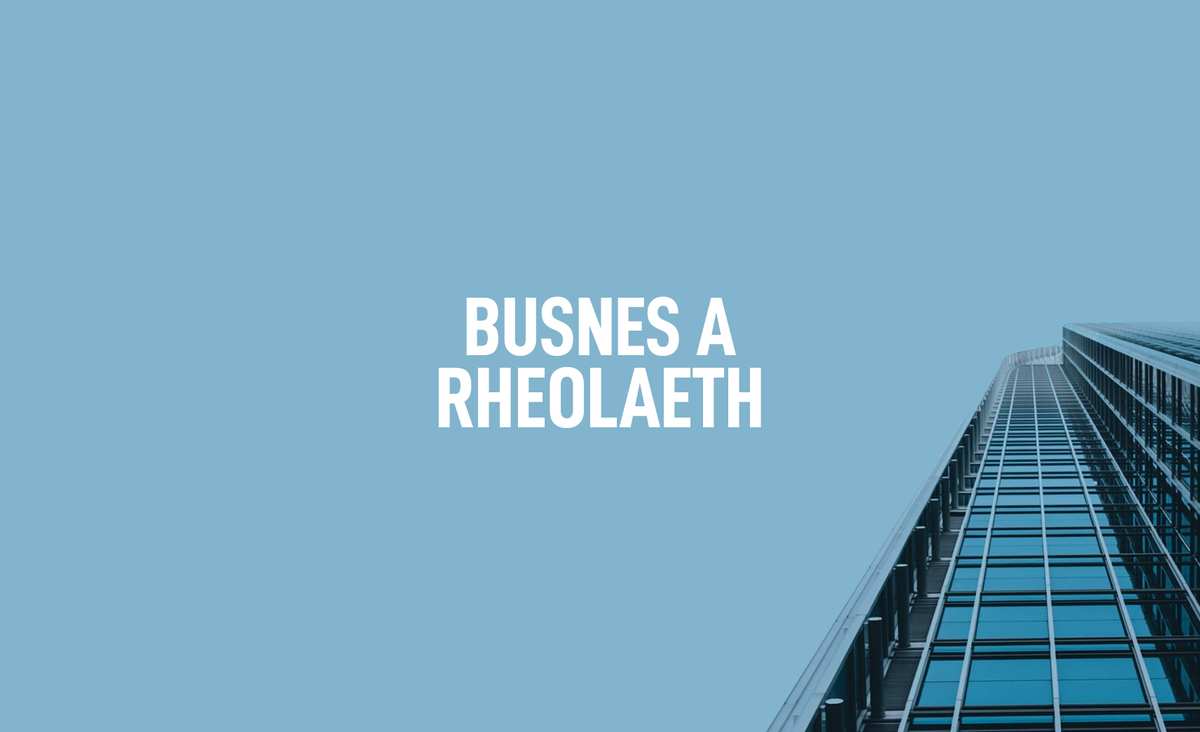 Business and Management Welsh