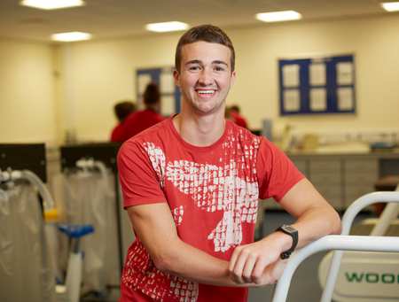 Tom Calverley, PhD student, Sport and Exercise Science graduate