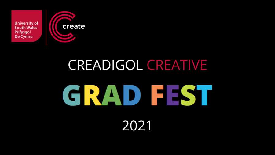 Creative Grad Fest 2021 Logo Date