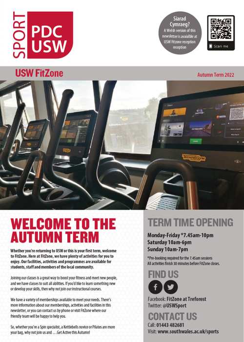 FitZone Autumn Term Booklet ENG