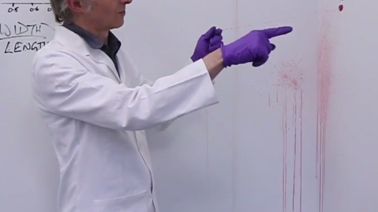 Blood spatter analysis