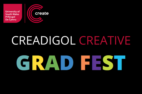 Creative Grad Fest 2020 Logo Welsh