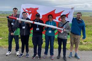 A team of rocket enthusiasts from USW travelled to Scotland last month to take part in the Mach-22 Launch Competition and Conference.July 2022