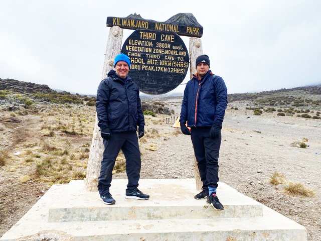 Martin and Michael Smith Kilimanjaro
