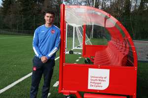 Masters student Ryan Moon is the youngest ever UEFA A licence holder in Wales
