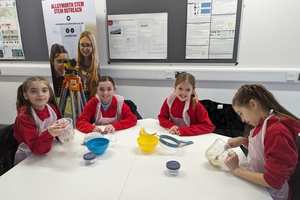 The 48 pupils from Year 5 and Year 6 at Coed y Lan Primary School visited the University’s Treforest Campus on 5 February to mark International Day of Women and Girls in Science. Feb 2024
