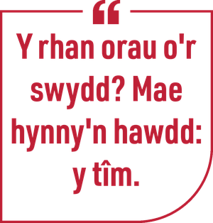 Scheduling Quote WELSH
