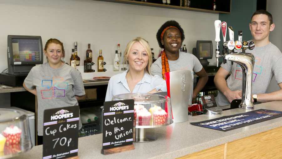 Staff at Students Union