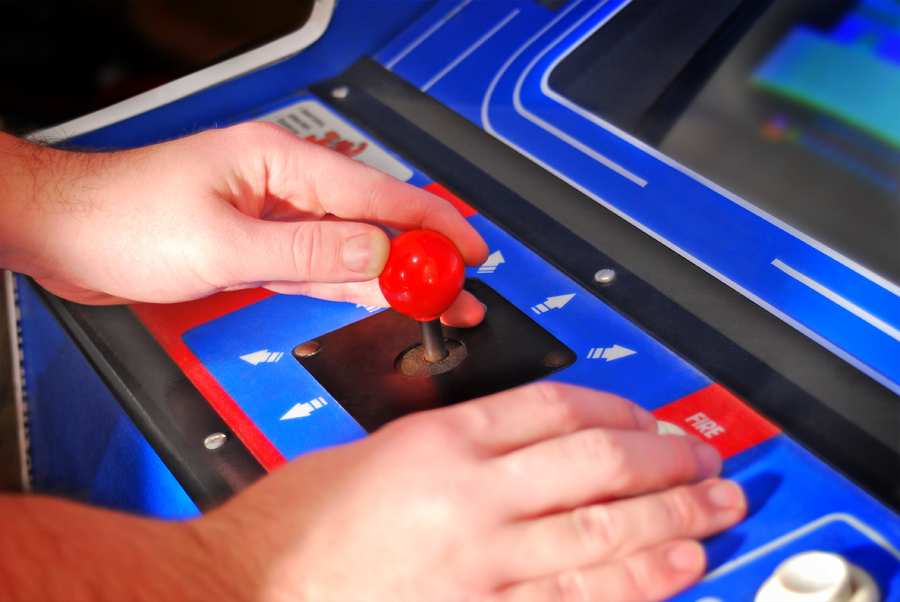 Vintage arcade game -  micahmcdowell on Getty