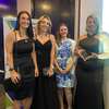 Women in Property awards 2022. South West region - Natasha Matthews, Kalliopi Theodosouli, Abigail Barnes, Kathryn Stuckey. all of USW. Kathryn won. June 2022