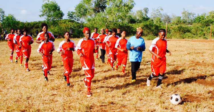 Zanzibar Soccer Queens. Still images from the film. Neil Gibson
