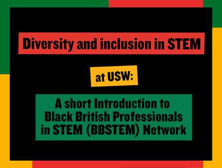 Diversity and inclusion in STEM at USW BHM