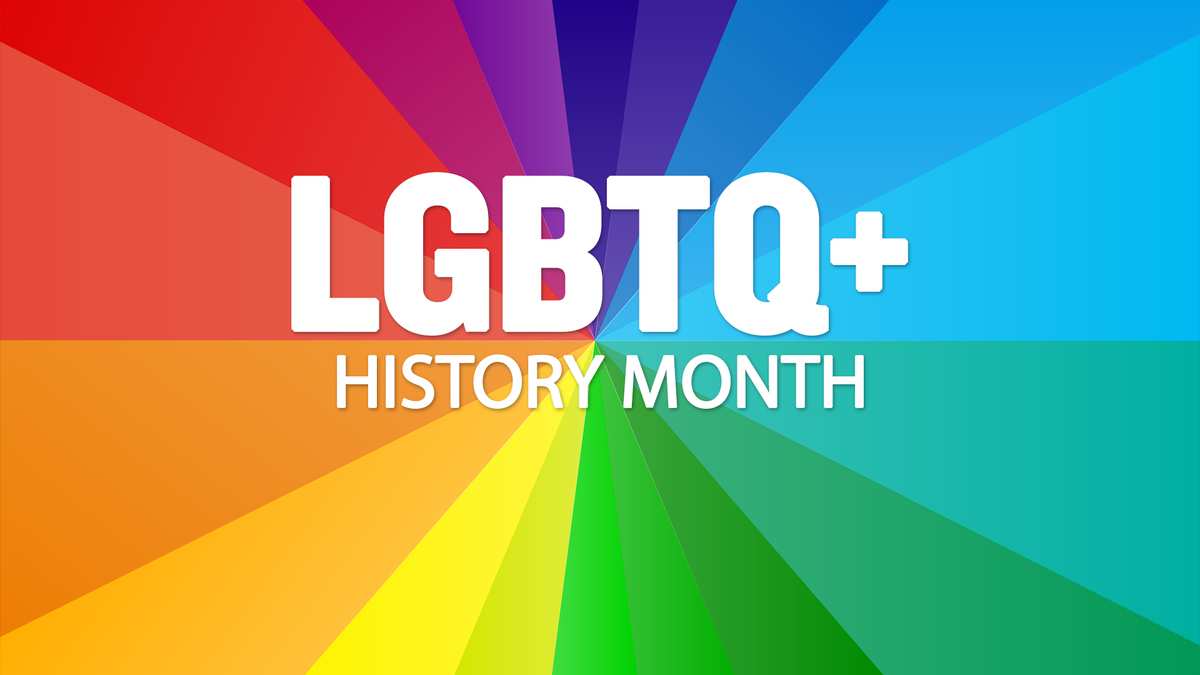 LGBTQ+ History Month - header graphic