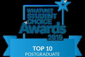 WhatUni Top 10 Postgraduate